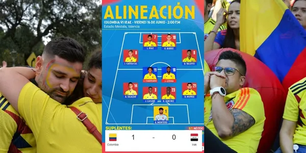 El jugador es de los más criticados en la Selección Colombia tras el partido contra la Selección Irak.