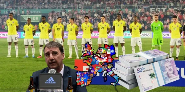 El jugador es de los titulares en la Selección Colombia que dirige Néstor Lorenzo.