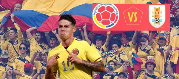 El jugador es titular en el partido de Colombia vs Uruguay que se juega en el estadio Metropolitano de Barranquilla