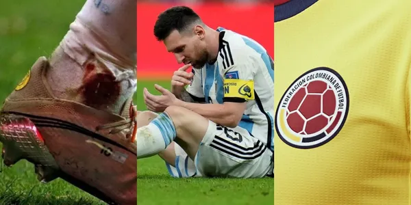 El jugador es un colombiano que casi lesiona a Lionel Messi y ahora le llegó el karma en su club.