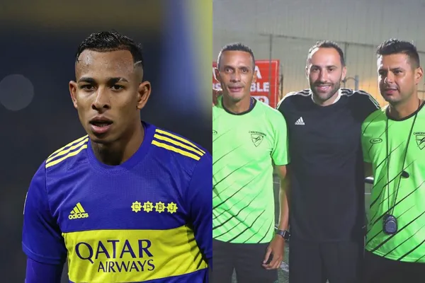 El jugador es un crack en Boca Juniors y tiene un negocio al estilo David Ospina en Colombia