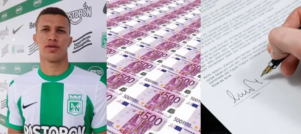 El jugador es un crack con la camiseta de Atlético Nacional en lo corrido de esta temporada