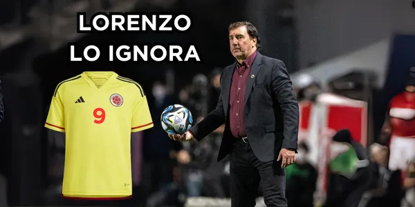 El jugador es un delantero que anda conectado con el gol, pero Néstor Lorenzo lo ignora.
