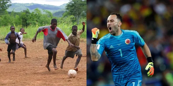 El jugador es un delantero que respeta a David Ospina, jugó con el colombiano y reveló que el fútbol lo salvó de la extrema pobreza.
