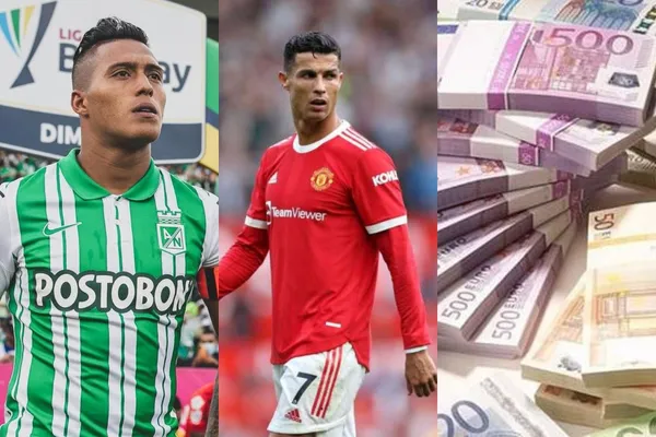 El jugador es una de las figuras de Atlético Nacional y mira lo que hizo al estilo de Cristiano Ronaldo del Manchester United