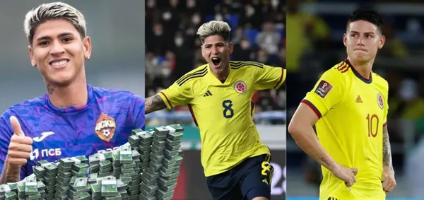 El jugador es una de las nuevas estrellas de la selección Colombia