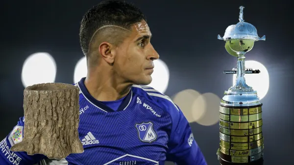 El jugador está en un bajo nivel en Millonarios de Alberto Gamero (Fotos: Noticias Caracol, TNT Sports)