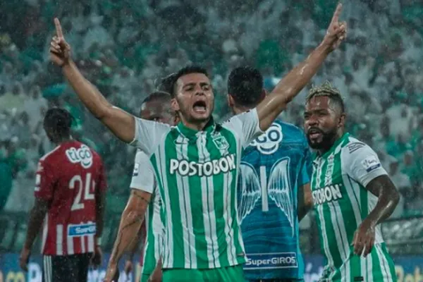 El jugador fue el encargado de anotar el gol de la victoria 2-1 de Atlético Nacional ante Junior