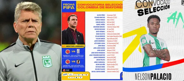 El jugador fue el único llamado por Néstor Lorenzo a la selección Colombia