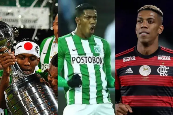 El jugador fue figura en Atlético Nacional con quien ganó la Copa Libertadores y tuvo su mejor rendimiento
