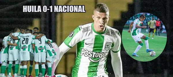 El jugador fue la figura del partido de Atlético Nacional ante Atlético Huila