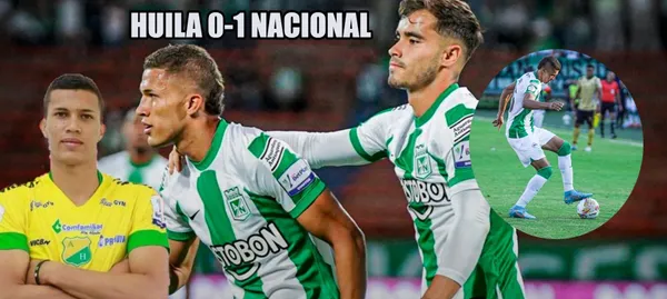El jugador fue la gran figura de Atlético Nacional ante Atlético Huila en liga colombiana