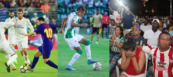 El jugador fue rechazado en Junior y ahora juega como Messi en Nacional