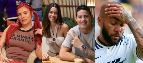 El jugador fue visto con la expareja de Dani Alves en Colombia