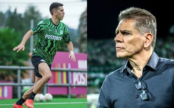 El jugador habló al finalizar el partido que terminó empatado entre Atlético Nacional y Águilas Doradas