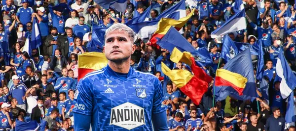 El jugador habló en rueda de prensa tras la dura derrota ante Santa Fe