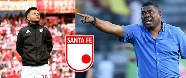 El jugador de Independiente Santa Fe recibió la peor noticia del cuadro cardenal