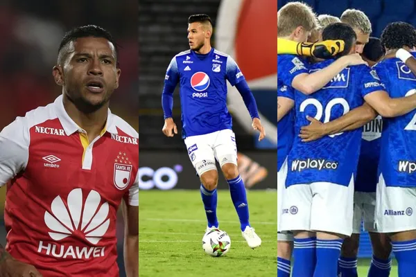 El jugador de Independiente Santa Fe tuvo un gesto con el rival de patio y con Juan Pablo Vargas