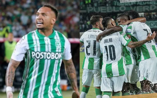 El jugador ingresó en la segunda parte por el juvenil Óscar Perea en el partido de Atlético Nacional ante Once Caldas