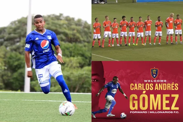 El jugador ingresó en la segunda parte en el partido que terminó 2-2 entre Millonarios y Hertha Berlín