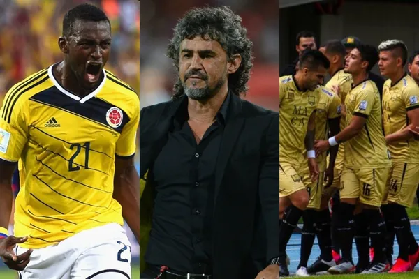 El jugador Jackson Martínez viene entrenando con Águilas Doradas al mando de Leonel Álvarez