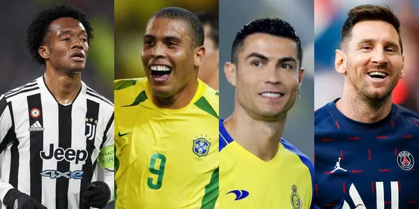 El jugador de la Juventus, Juan Guillermo Cuadrado habló sobre el astro Ronaldo Nazario