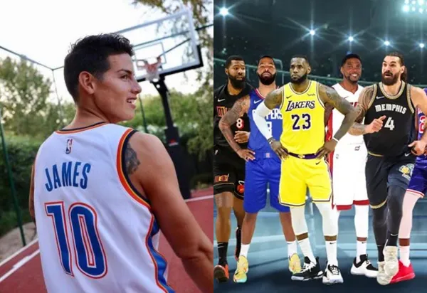 El jugador de la Selección Colombia tiene un gran vínculo con la NBA.