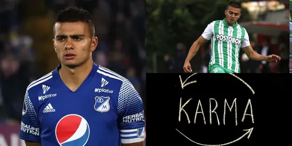 El jugador llegó a ser un crack en Millonarios y ahora le llegó el karma en Nacional