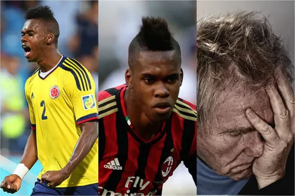 El jugador llegó a vestir la camiseta del grande de Italia y pintó para ser una joya