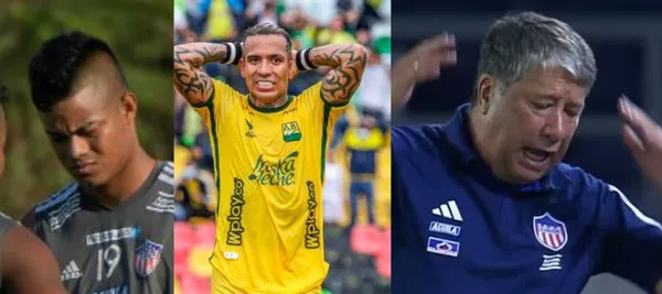 El jugador Luis Chino Sandoval vuelve a cometer una insólita acción en el Junior de Barranquilla