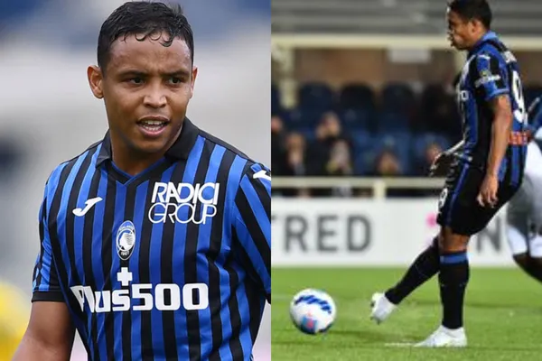 El jugador marcó doblete en el empate ante Torino y en el primero gol el jugador hizo un particular gesto.