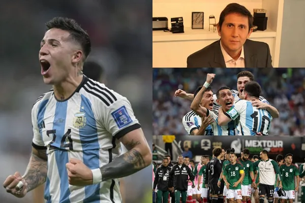 El Jugador marcó un golazo para poner el 2-0 de Argentina ante México en la Copa Mundo de Catar 2022