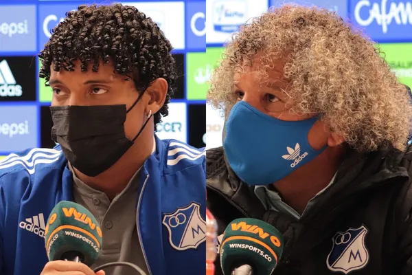 El jugador de Millonarios fue la figura del partido, marcó un golazo y le envío un mensaje al entrenador del equipo.