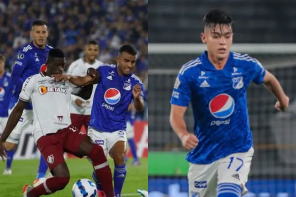 El jugador de Millonarios que mostró un buen rendimiento en la derrota ante el equipo brasileño por Copa Libertadores.