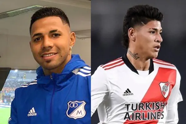 El jugador de Millonarios se vio involucrado en un insólito caso de plagio tras llegar al club embajador.