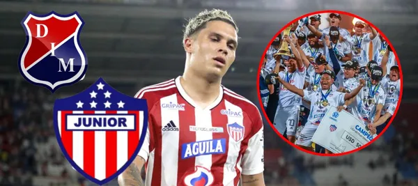 El jugador no tuvo suerte en Junior de Barranquilla donde se fue por diferencias con Bolillo Gómez