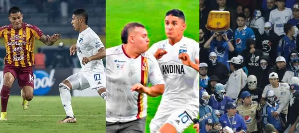 El jugador nuevamente recibió una jugada sucia luego del partido ante Deportes Tolima