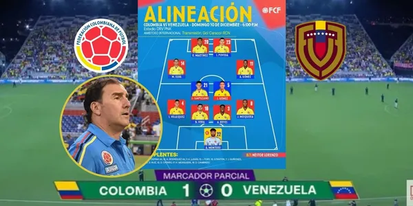 El jugador pese a su gran experiencia no rindió contra la Selección Venezuela Sub 23.