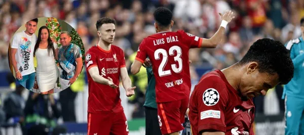 El jugador portugués se solidarizó con Luis Díaz por la situación que vive respecto a sus padres