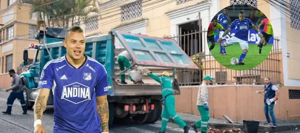 El jugador con presente en Millonarios tuvo que sortear varios empleos para llegar a ser profesional