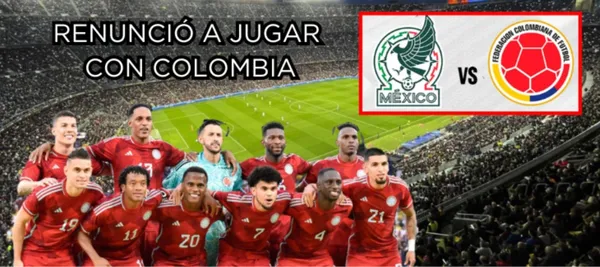 El jugador publicó un video confirmando que renuncia a la selección Colombia