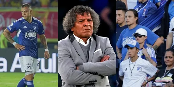 El jugador no pudo marcar en la victoria de Millonarios 2-1 ante Jaguares de Córdoba