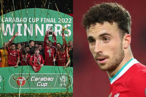 El jugador quien es considerado el mejor amigo de Luis Díaz en Liverpool está en problemas tras haberse excedido en la celebración del titulo de la EFL Cup.