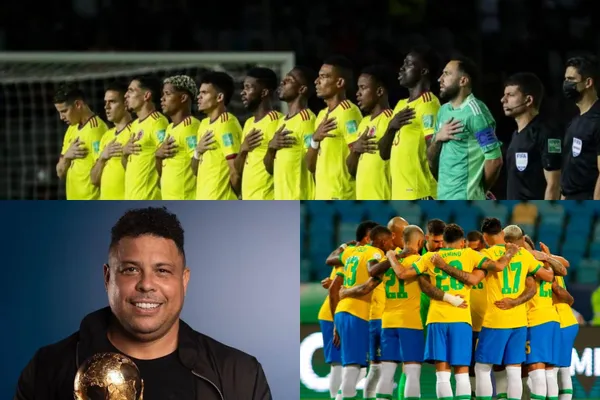 El jugador recibió la bendición de Ronaldo Nazario en Brasil y este eligió a dos jugadores de la Selección Colombia en su once ideal.