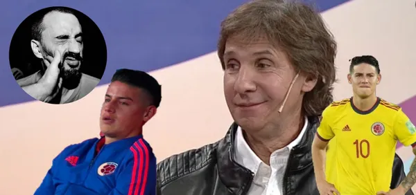 El jugador recibió un tremendo sablazo del periodista argentino