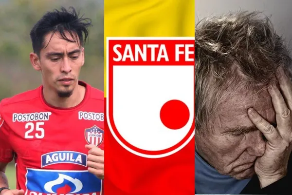 El jugador regresó a Independiente Santa Fe tras su paso por Junior donde no rindió como se esperaba