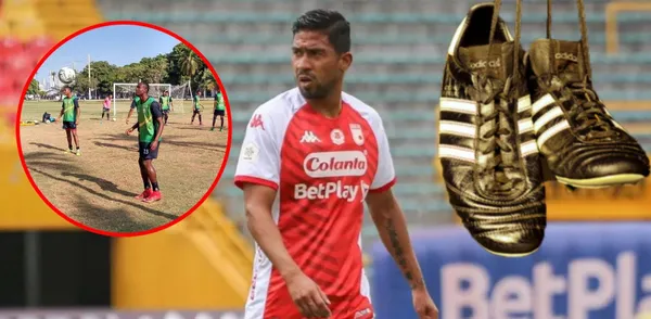 El jugador salió de Independiente Santa Fe ni pena ni gloria siendo tronco