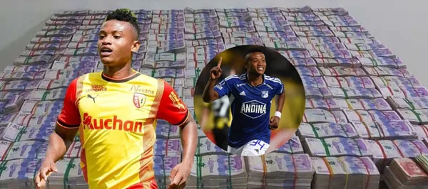 El jugador salió de Millonarios como una gran estrella y su realidad es muy diferente en Lens