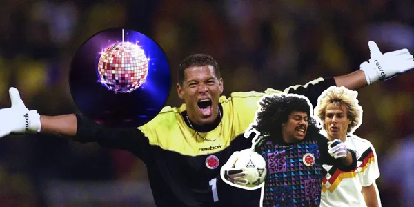 El jugador se dejó vencer por la indisciplina. Foto de Córdoba tomada de Antena 2, foto de Higuita de Pulzo, esfera de Freepik.