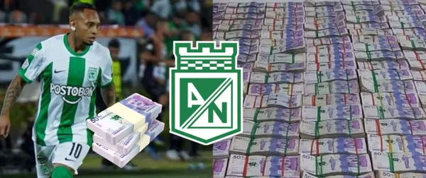 El jugador se desinfló en Atlético Nacional y el verde se lamenta por no haberlo vendido antes